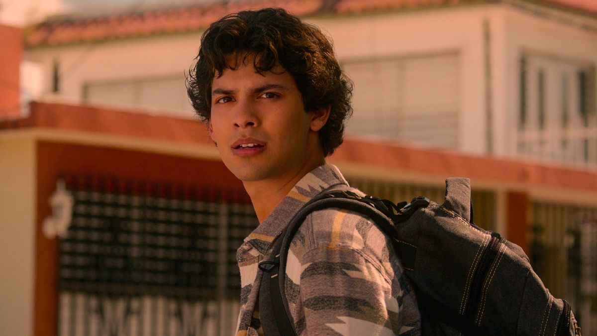 Xolo Mariduena as Miguel in Season 5 of Cobra Kai.