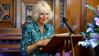 Camilla, Duchess of Cornwall during The Oldie Luncheon