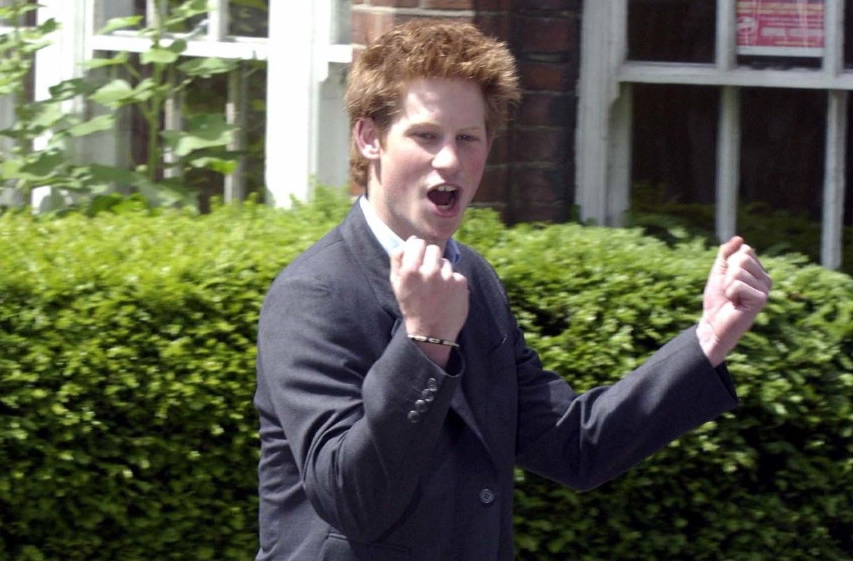 Prince Harry, A Levels