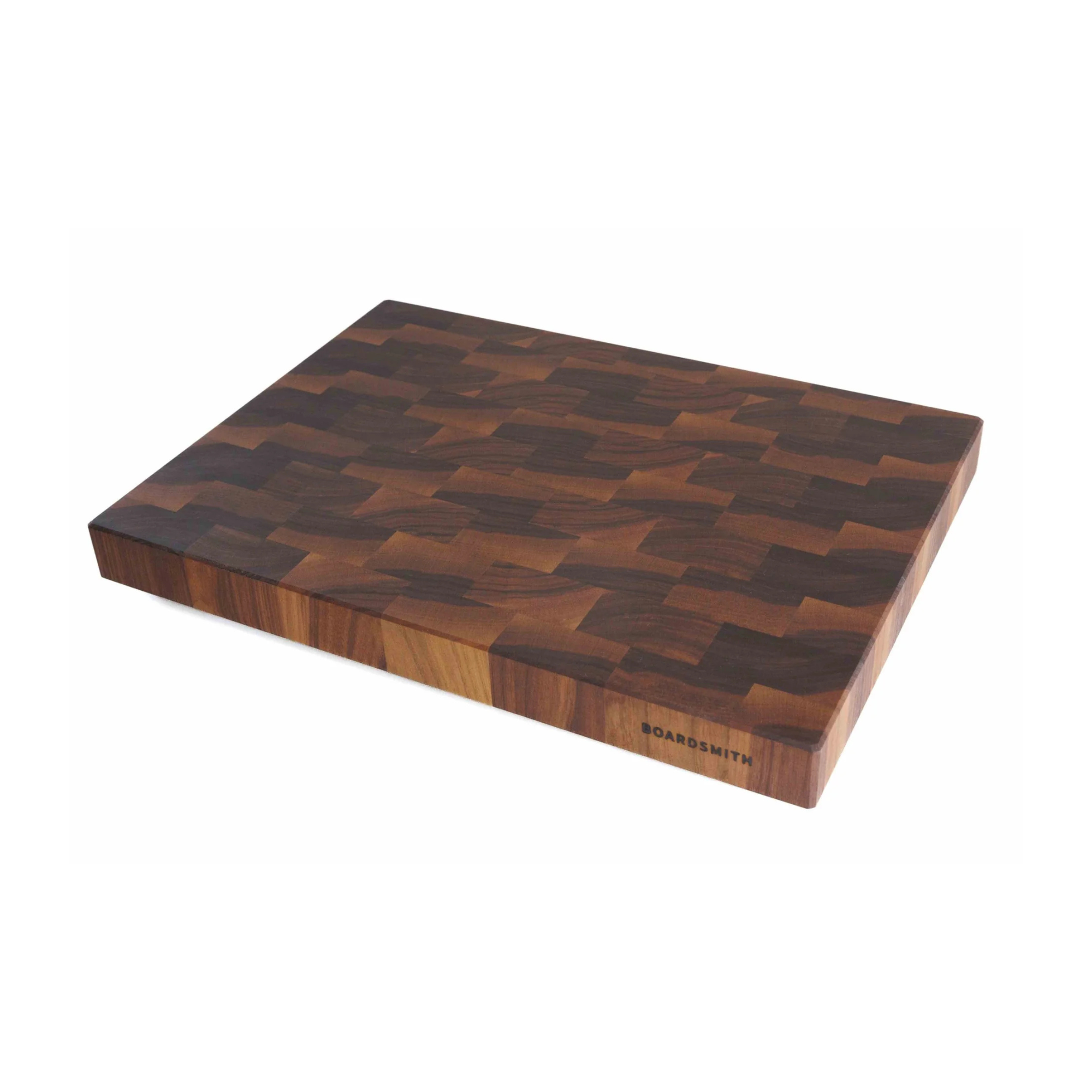 The Boardsmith Walnut Sidekick End Grain Cutting Board - Walnut Wood Cutting Board - 9&quot; X 12&quot; - Brown