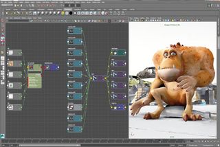 The improvements to the Node Editor in Maya 2014 are focused on workflow and visual feedback