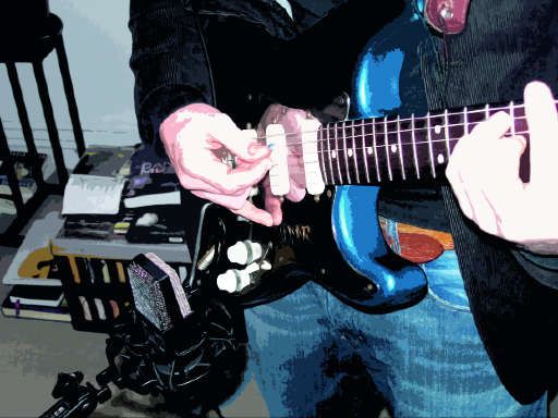 If you're recording DI, or your amp is in another room, try a close mic to pick up the sounds of the picking too.