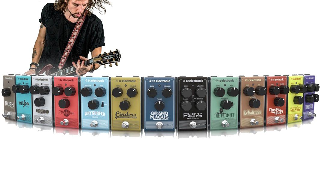 TC Electronic goes affordable and analogue with 13 new guitar