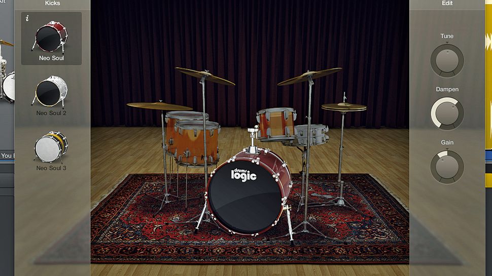 logic x pro drum kits