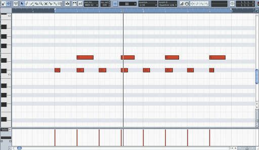 Out of rhythmic inspiration? Not to worry - the standard trance beat always does the business