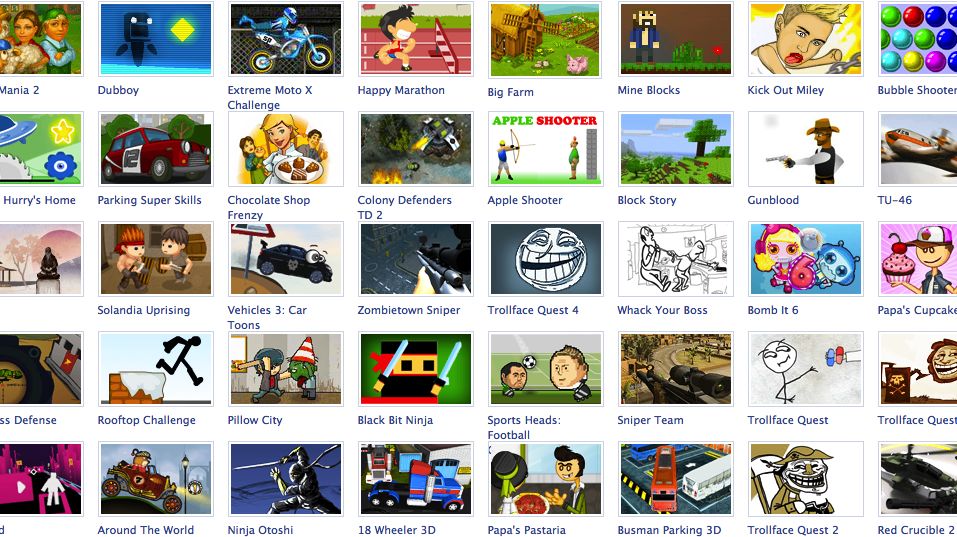 Facebook names its top games of 2013