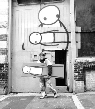Street art that jumps out