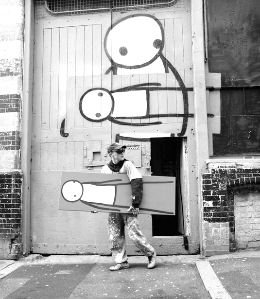Street art that jumps out