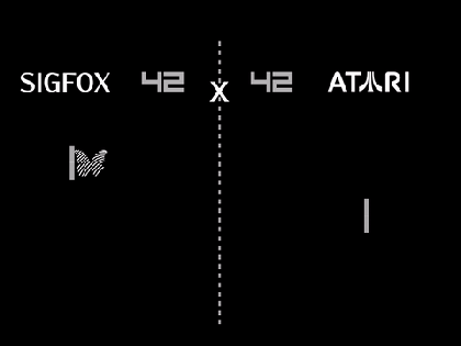 Atari SIGFOX Pong