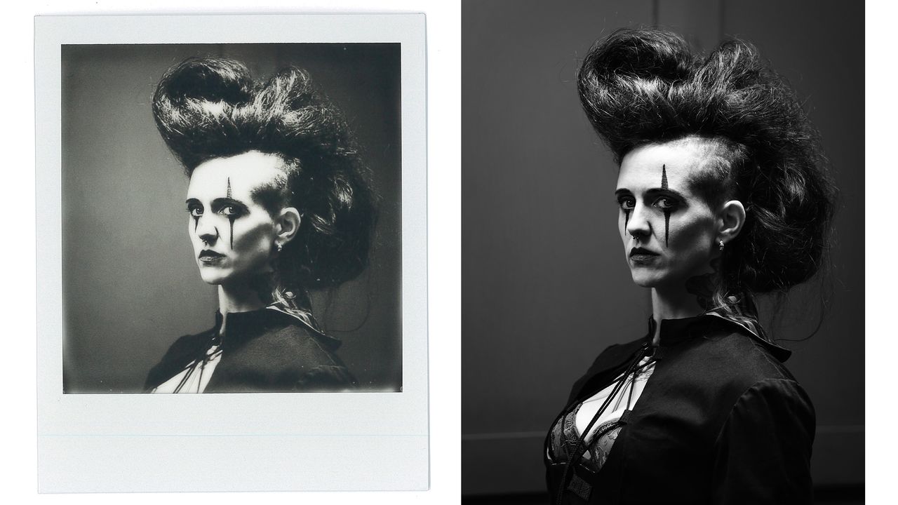 Sample prints from the Polaroid Lab