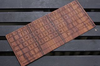 Wooden Macbook keyboard 4