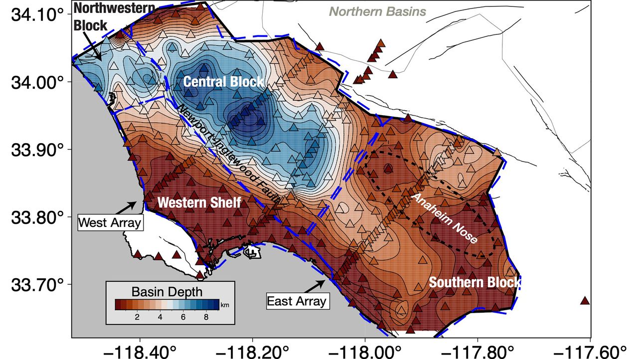 We now have an incredibly detailed map to help predict which areas of LA are the most at risk from 'The Big One'