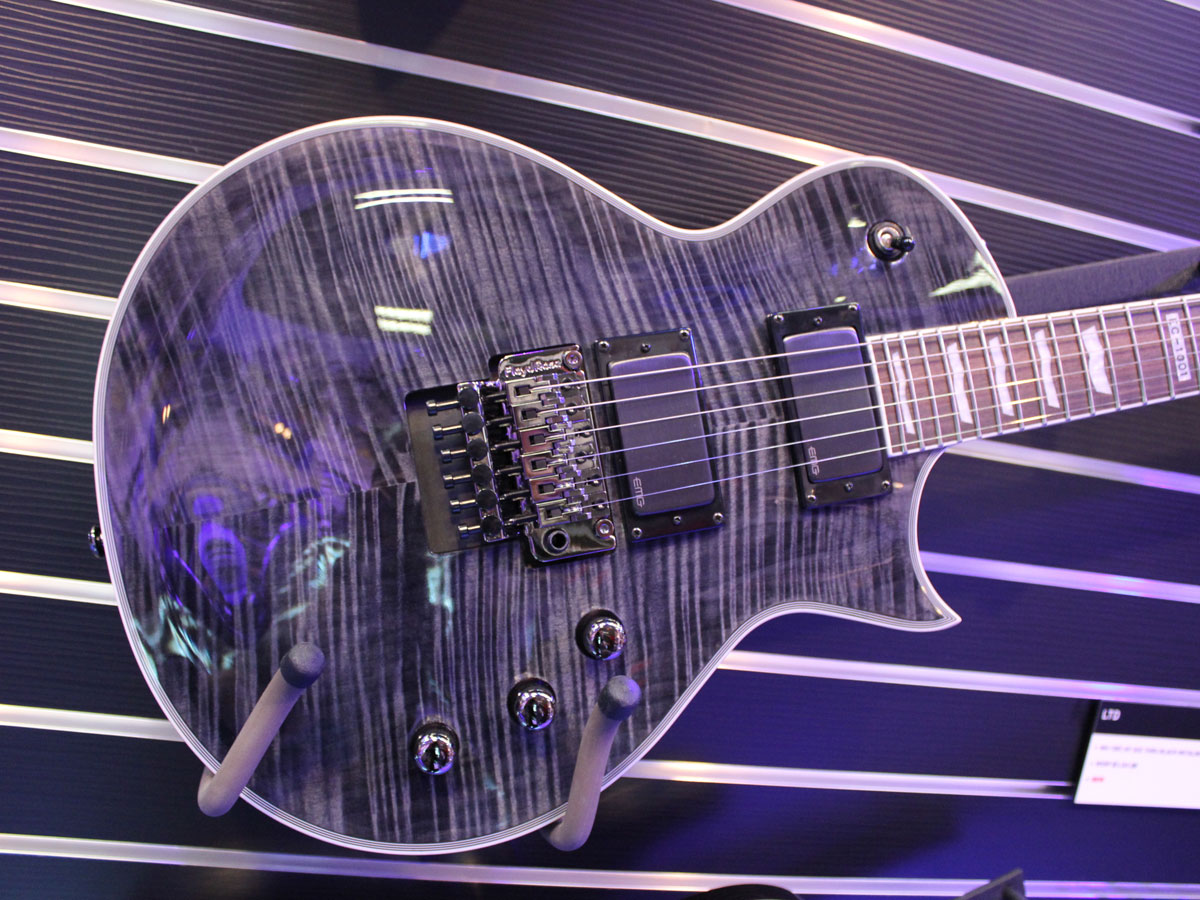 LTD EC-1001 FR See Thru Black Metalworks
