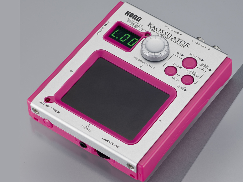 In the pink: the Kaossilator.