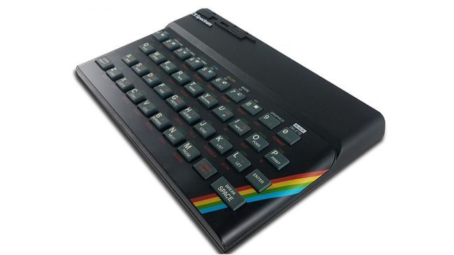 Recreated Sinclair ZX Spectrum