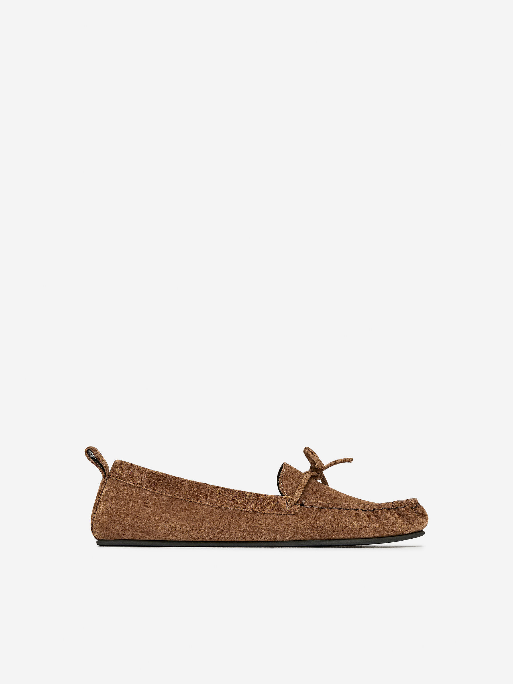 Suede Moccasin Loafers – Brown – Women – Arket Gb