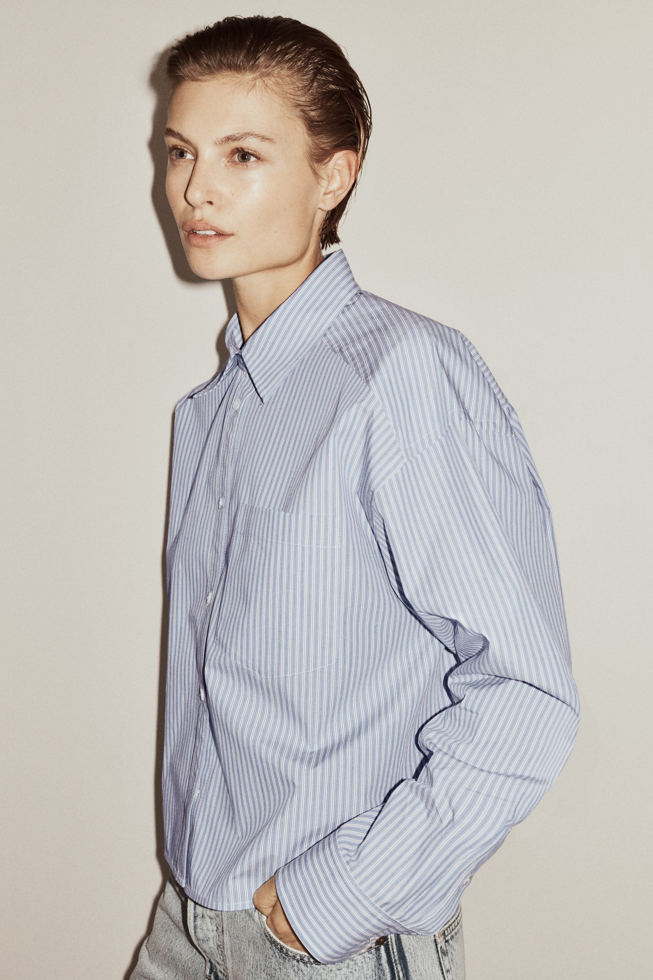 Poplin Shirt - White