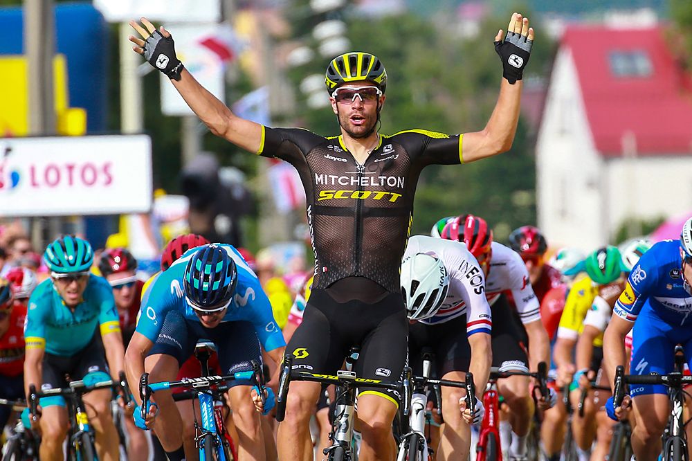 Luka Mezgec (Mitchelton-Scott) wins stage 5 at the Tour de Pologne
