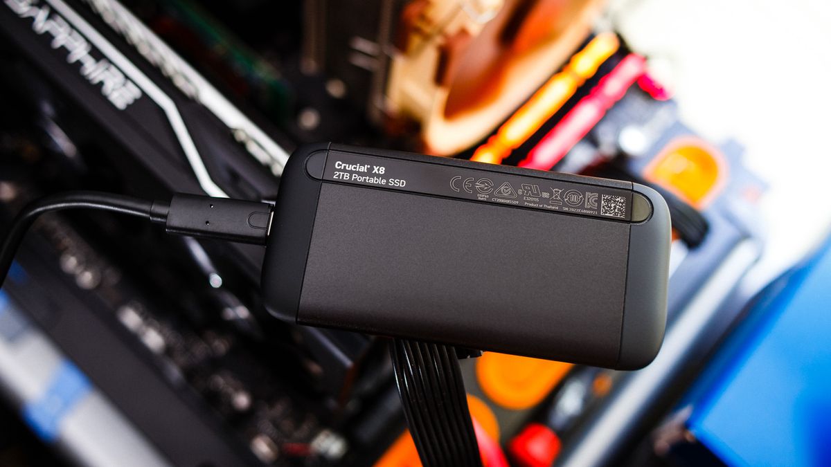 1TB Performance Results - Crucial X8 Portable SSD Review: a Speedy