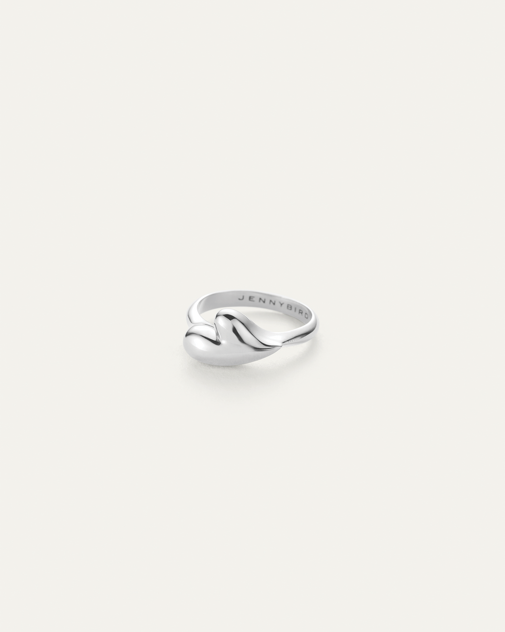 Puffy Heart Signet Ring