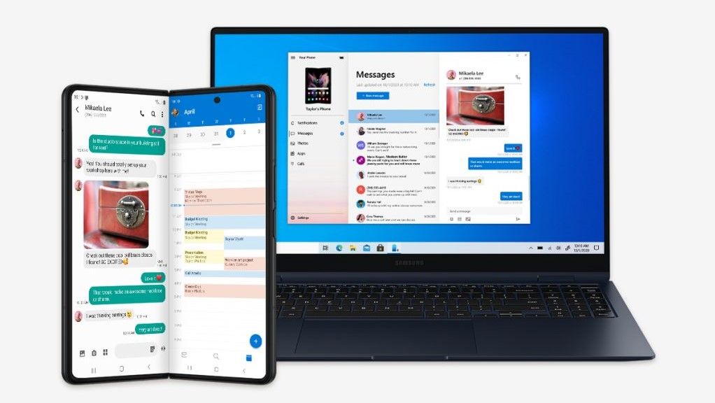 Microsoft Apps on Galaxy Z Fold 3