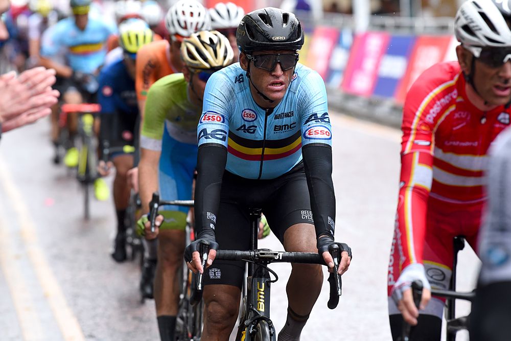 Greg Van Avermaet (Belgium) racing during the European Championships
