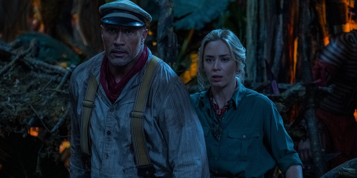 Jungle Cruise Dwayne Johnson and Emily Blunt