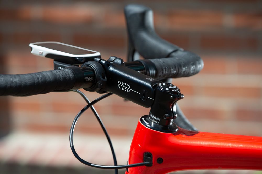 Ted King added a Redshift ShockStop suspension stem
