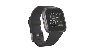 black carbon fitbit smartwatch