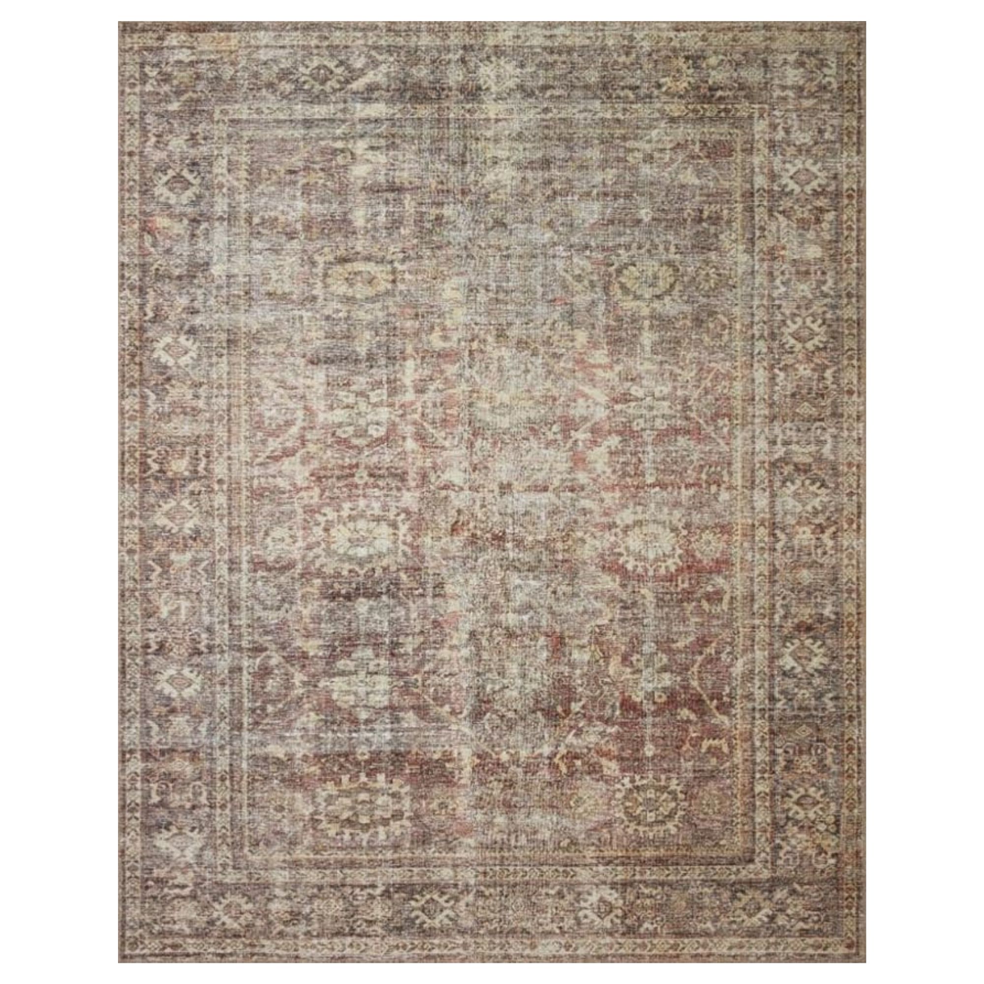Georgie 06 Area Rug in BordeauxAntique