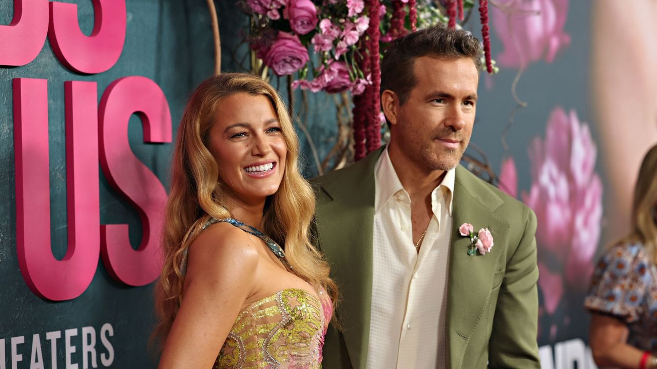 Blake Lively and Ryan Reynolds attends the &#039;It Ends With Us&#039; premiere