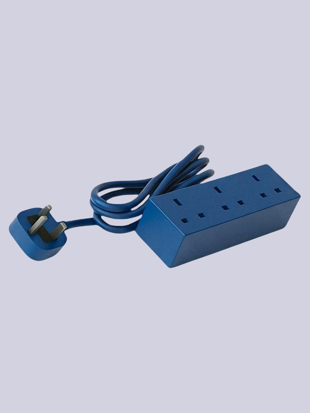 A cobalt blue extension cord from Pedestal