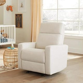 Nurture&, Nurture& the Glider Premium Power Recliner Nursery Glider Chair With Adjustable Head Support | Designed With a Thoughtful Combination of Function and Comfort | Built-In Usb Charger (ivory)