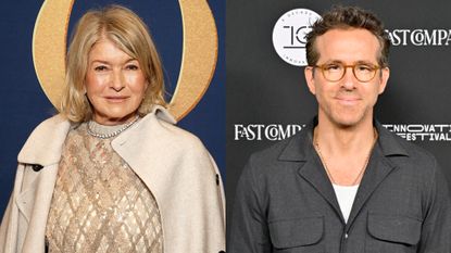 Martha Stewart and Ryan Reynolds