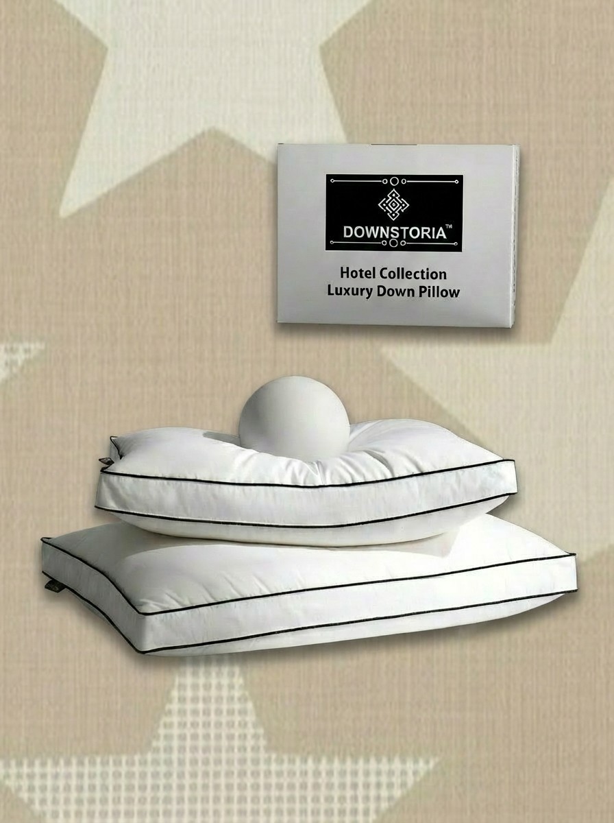 Feather Down Pillows (Set of 2)