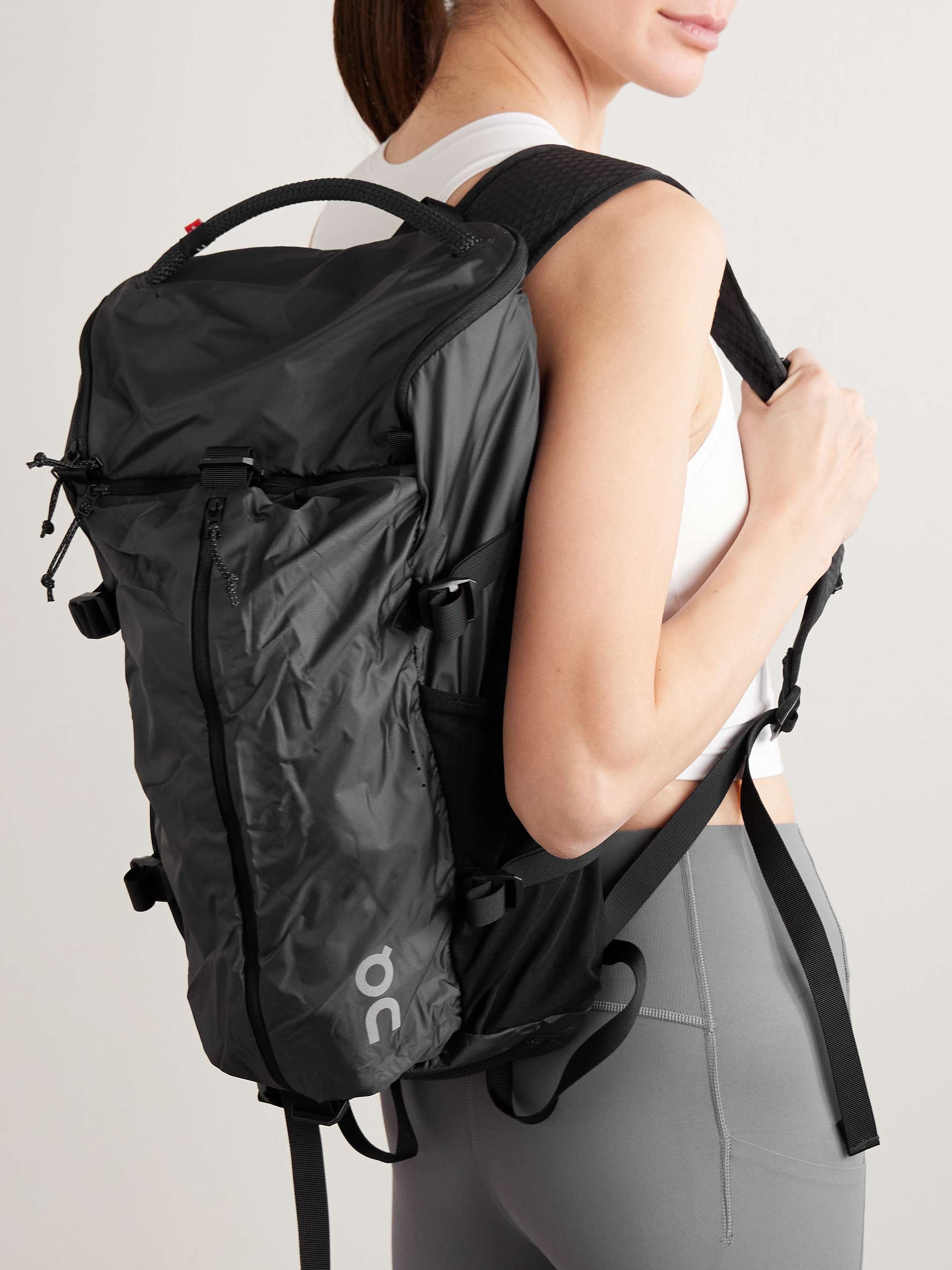 Speed Pack Shell-Trimmed Ripstop Backpack