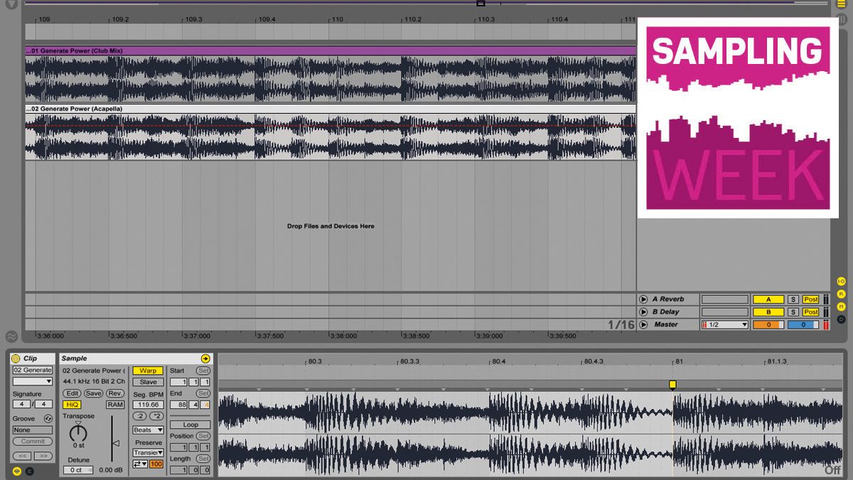 How to warp acapellas in Ableton Live MusicRadar