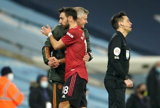 Ole Gunnar Solskjaer and Bruno Fernandes