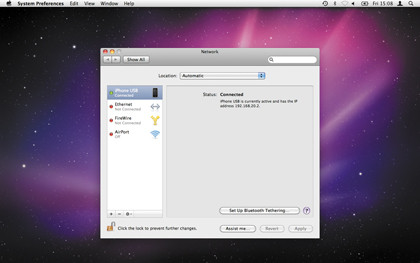 how to enable network access on mac for bluetooth