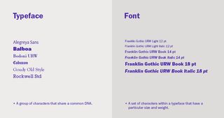 Typography tutorials: basic typography