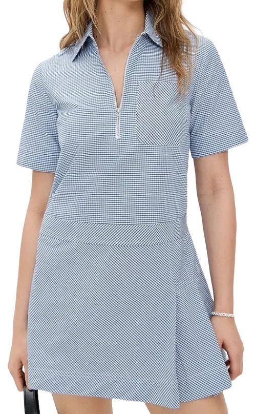 Aligne Yolanda Gingham Mini Dress