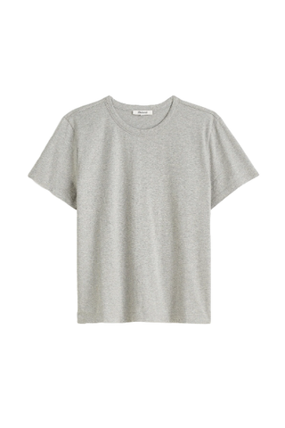 Madewell Cotton Perfect Crewneck Tee (Was $45) 