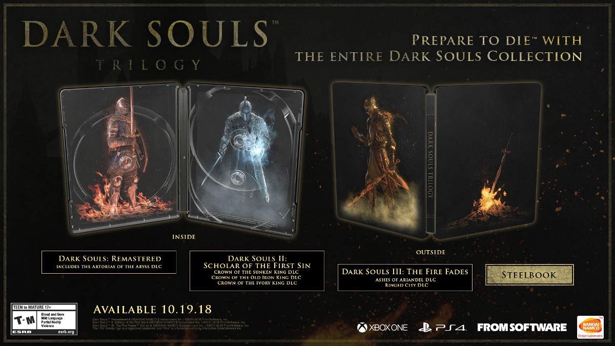 Get the essential Dark Souls trilogy and all the DLCs for just $60