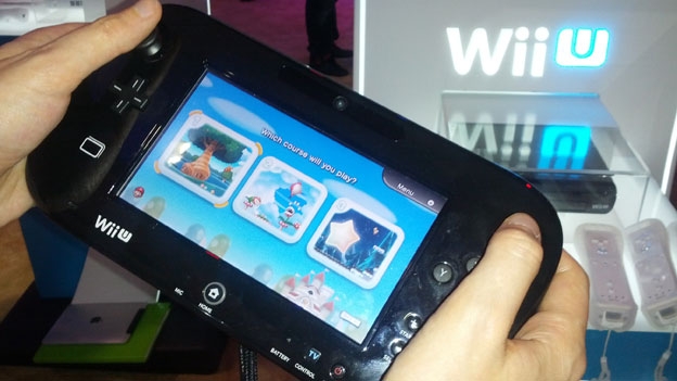 Wii U GamePad hands-on