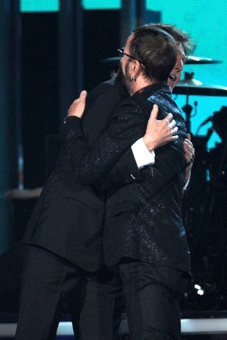 Paul McCartney And Ringo Starr At The Grammys 2014