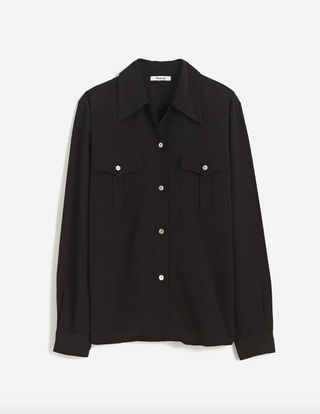 Alexa Chung for Madewell Pleat-Pocket Button-Up Shirt