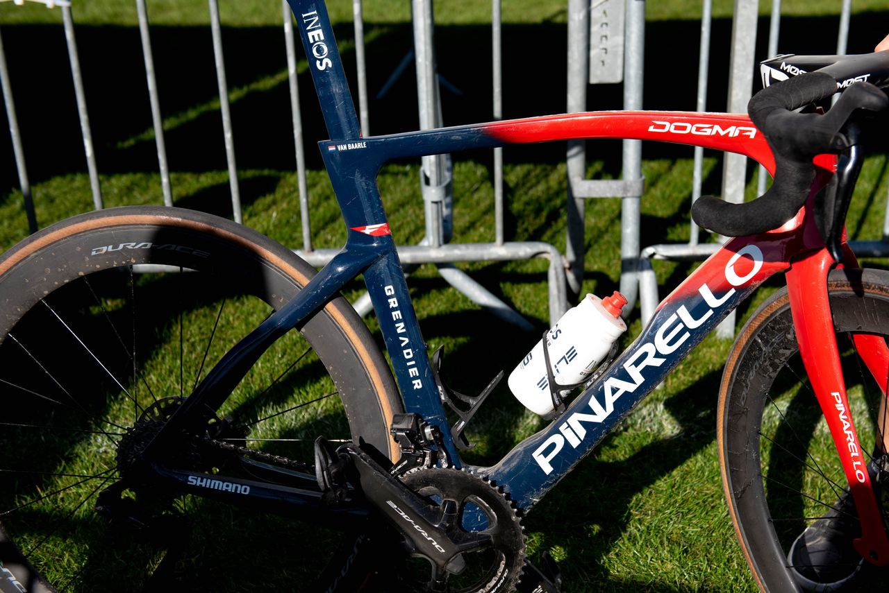 Dylan van Baarle's Roubaix-winning Pinarello F