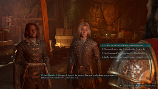 Avowed kill or spare Ygwulf - Two rebels talking to the player character in a cave, mentioning how Ygwulf was spared.