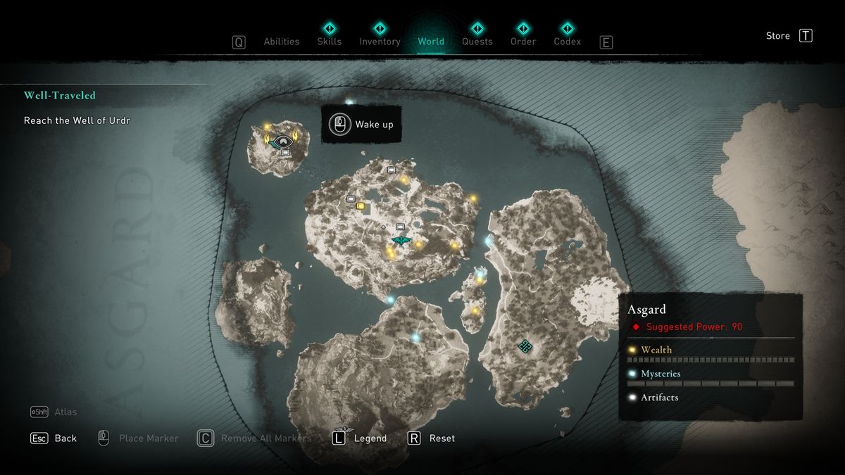 Карта Эссекса в Assassins Creed Valhalla