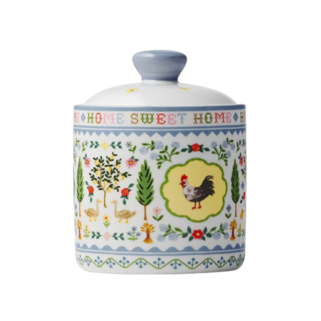 Porcelain Canister - Home Sweet Home